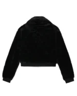 FLEECE JACKET LADIES-BLACK