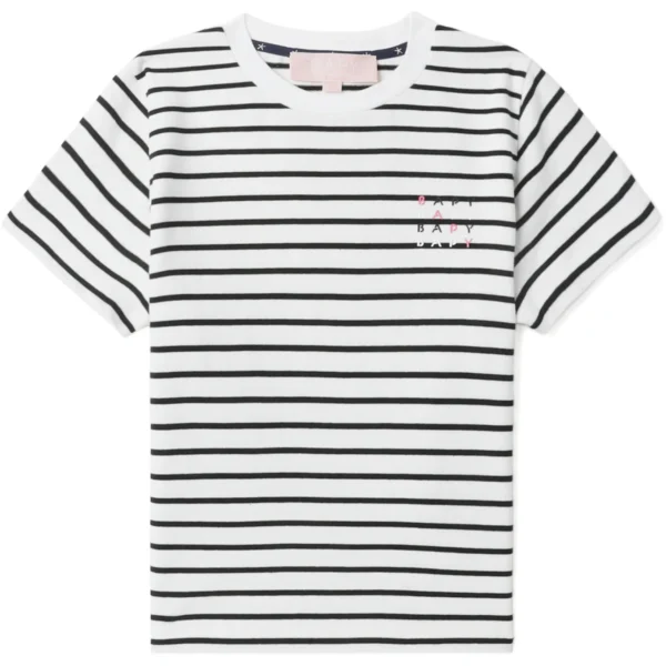 BAPE CLOTHING BAPY STRIPES TEE LADIES