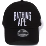 BAPE NYC LOGO NEW ERA 9TWENTY CAP MENS-BLACK