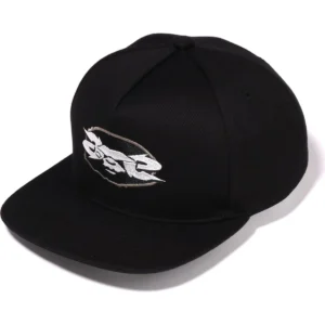 BAPE APE SNAP BACK CAP MENS-BLACK