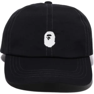 BAPE ONE POINT PANEL CAP MENS-BLACK