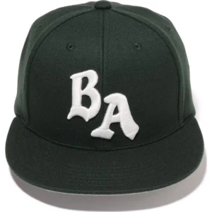 BAPE BA PANEL CAP LADIES-GREEN