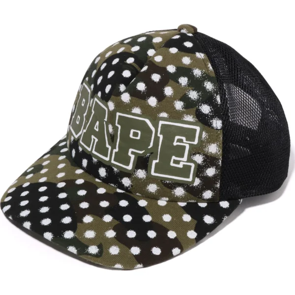 BAPE X JOSHUA VIDES MESH CAP-GREEN