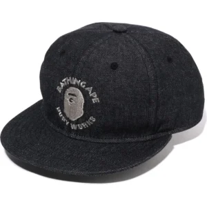 BAPE BUSY WORK DENIM CAP MENS-BLACK