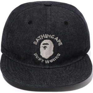 BAPE BUSY WORK DENIM CAP MENS-BLACK