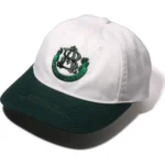 BAPE CONTRAST PANEL COLLEGE CAP MENS-WHITE