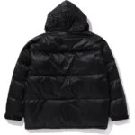 SHARK RELAXED FIT DOWN JACKET MENS-Black