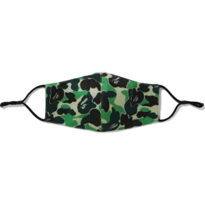 BAPE ABC CAMO MASK MENS-GREEN