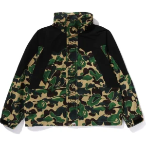 BAPE ART CAMO SNOWBOARD JACKET MENS-Green