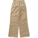 BAPE 1ST CAMO PIPING 2TUCK WIDE CHINO LADIES-BEIGE