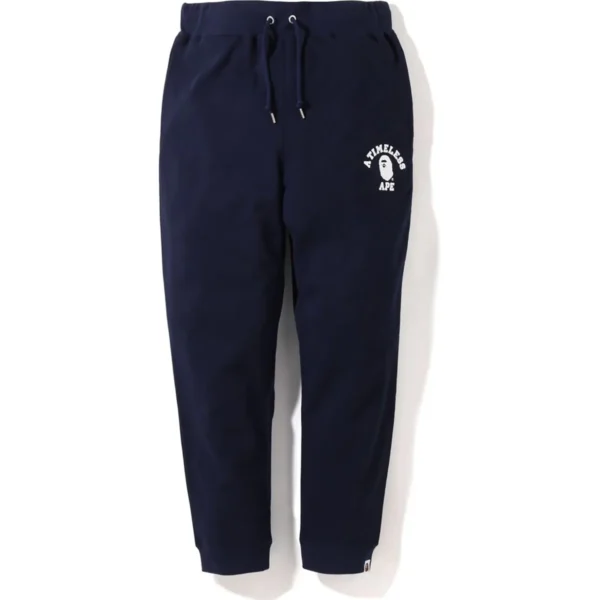 BAPE X JJJJOUND COLLEGE SWEAT PANTS MENS-BLACK