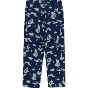 BAPE ABC CAMO EASY PANTS MENS-BLUE