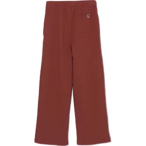 BAPE APE HEAD ONE POINT WIDE SWEAT PANTS LADIES-BROWN