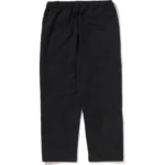 BAPE INK CAMO WIDE LEG SNAP DETAIL TRACK PANTS MENS-BLACK