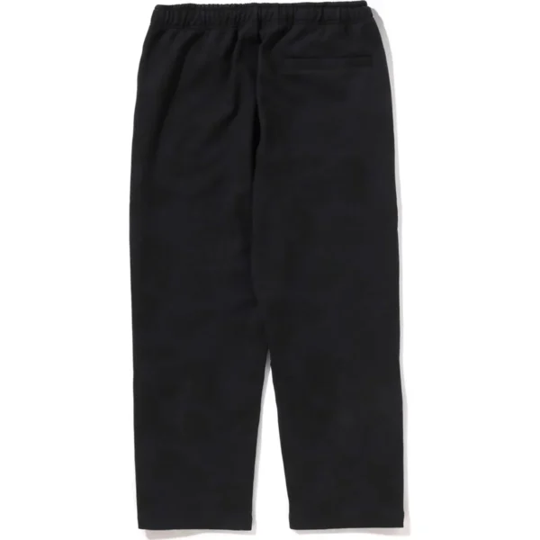 BAPE INK CAMO WIDE LEG SNAP DETAIL TRACK PANTS MENS-BLACK