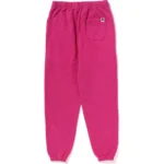 BAPE PIGMENT DYE SWEAT PANTS LADIES-PINK