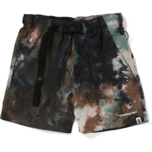 BAPE CHUSEN HYBRID EASY SHORTS MENS-BROWN