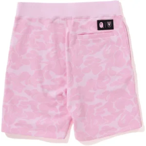 BAPE® x INTER MIAMI CF CAMO SWEAT SHORTS-PINK