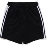 BAPE FANS SCARF SHORTS MENS-BLACK