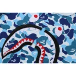 BAPE ABC CAMO SHARK PATCH CREWNECK KIDS-BLUE