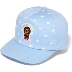 BAPE BABY MILO STA DENIM CAP KIDS-BLUE