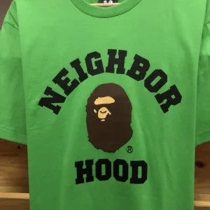 Bape x Neighborhood tee-GREEN