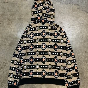 Bape x Kaws Baby Milo Monogram Full Zip Hoodie-MULTI