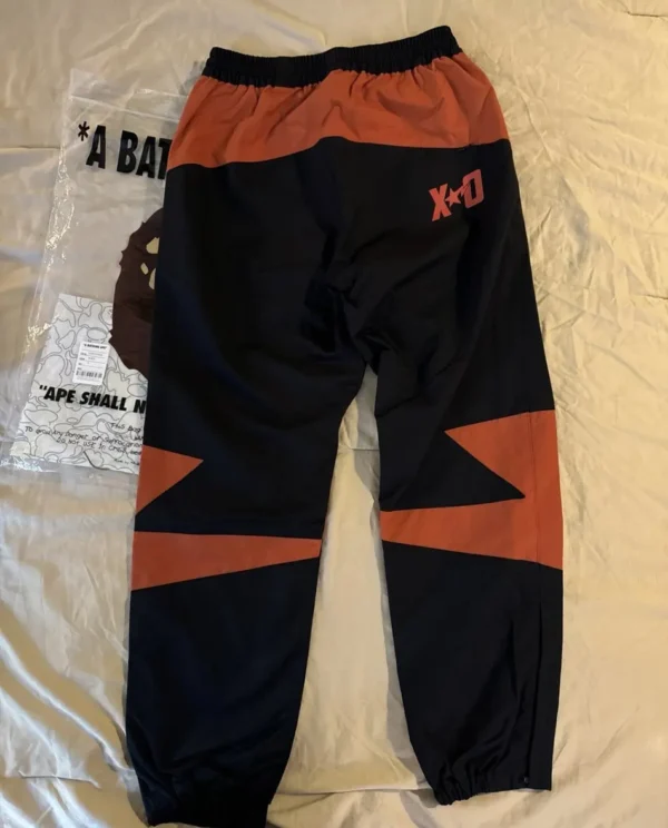 Bape x XO Track Pants-BLACK