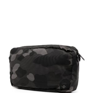 A BATHING APE® x Porter camouflage-print shoulder bag-BLACK