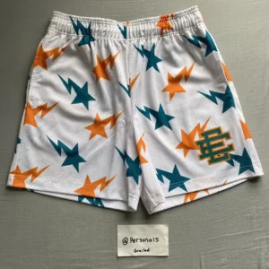 Eric Emanuel x Bape Miami Shorts-WHITE