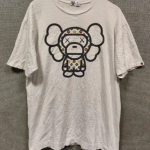 Bape x Kaws Baby Milo Monogram Tee-white