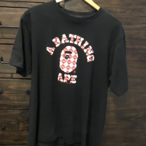 BAPE A Bathing Ape X Coca Cola College Tee-BLACK