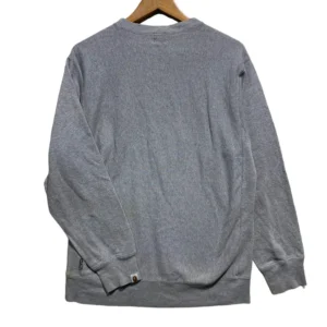 BAPE X NBHD CREWNECK SWEATSHIRTS-GRAY