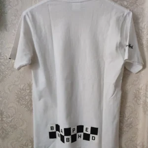 Bape x Neighborhood NBHD Tee-WHITE