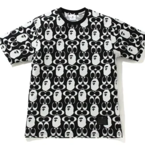 Bape X Coach T-Shirt-BLACK