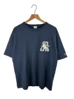 BAPE x Champion Print T-Shirt-NAVY