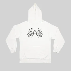 Bape x Neighborhood Pullover Hoodie-WHITE