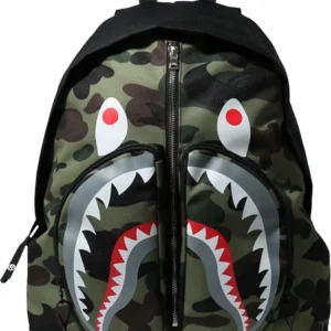 BAPE 1st Camo Shark Daypack 'Green'