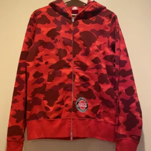 Bape x Coca Cola Red Hoodie