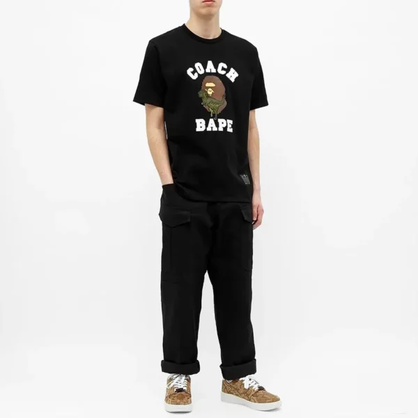 BAPE x Coach Rexy Tee Black