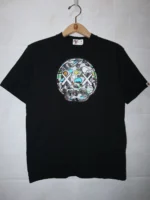 Bape x Kaws Baby Milo Animal Kingdom Tee-BLACK
