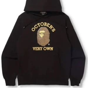 Bape x OVO Subway Tile Hoodie-BLACK