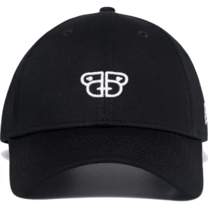 BAPE BAPY NEW ERA LOGO CAP LADIES-BLACK