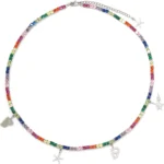 BAPE BAPY RAINBOW NECKLACE LADIES-MULTI