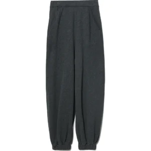 BAPE BAPY BALLOON TRACK PANTS LADIES-DARK GRAY