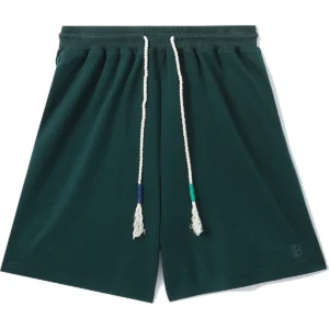 BAPE BAPY SQUARE SHORTS LADIES-GREEN