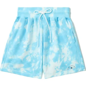 BAPE BAPY TIE DYE SHORTS LADIES-BLUE