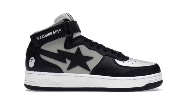 A Bathing Ape Bape Sta Mid-Black