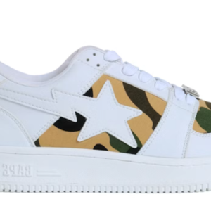 Bape 1st Camo Bape Sta Low-White