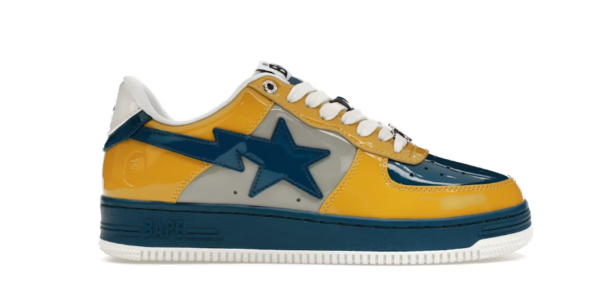 A Bathing Ape Bape Sta Nostalgic-Blue Yellow